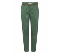 b.young BYDays Damen Hose Chino Stoffhose mit Stretch Eingrifftaschen Gesäßtaschen Gürtelschlaufen Baumwollmischung Slim fit, Größe:38, Farbe:Cilantro (195621)