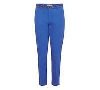 b.young BYDays Damen Hose Chino Stoffhose mit Stretch, Größe:38, Farbe:Strong Blue (184051)