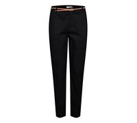 b.young BYDays Damen Hose Chino Stoffhose mit Stretch, Größe:42, Farbe:Black (80001)
