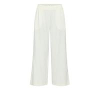 b.young BYFALAKKA Damen Stoffhose Hose 55% Leinen, 45% Viskose Regular fit, Größe:38, Farbe:Marshmallow (114300)