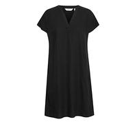 Midikleid B.YOUNG "Casual BYFALAKKA", Damen, Gr. 38, N-Gr, schwarz, Obermaterial: 55% Leinen LI. 45% Viskose CV., Kleider Midikleid (70462767-38) schwarz