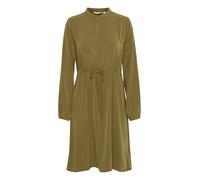b.young BYGILDA Dress Damen Blusenkleid Lange Bluse Kleid Tunnelzug runder Kragen Loose fit, Größe:38, Farbe:Military Olive (190622)
