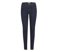 b.young BYLola Luni Damen Jeans Denim Hose 5-Pocket-Hose mit Stretch Baumwollmischung Slim fit, Größe:W33/32, Farbe:Dark Blue Denim (200462)