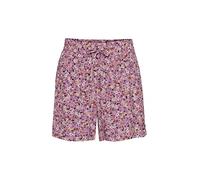 b.young BYMMJOELLA Shorts 2 Damen Shorts Kurze Hose aus Leichter fließender Viskose Loose-Fit mit elastischem Bund, Größe:42, Farbe:Ash Rose Mix (201129)