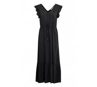 b.young BYMMMJOELLA Damen Kleid Lang Maxikleid V-Ausschnitt Regular fit, Größe:40, Farbe:Black (200451)