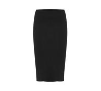 b.young BYMMMORLA Damen Rock Bleistiftrock Midirock elastisch elastischer Bund Slim fit, Größe:M, Farbe:Black (200451)