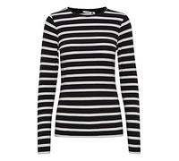 b.young - BYPAMILA LS Tshirt - T-Shirt - 20807931, Größe:S, Farbe:Off White Mix (200450)