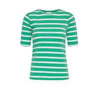 b.young BYPAMILA Stripe Tshirt - 20811087 Damen T-Shirt, Größe:M, Farbe:Ming Green Mix (201685)