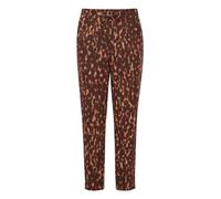 b.young - BYRIZETTA AOP Pant 3 - Trousers - 20813587, Größe:M, Farbe:Chicory Coffee Mix (200487)