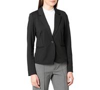 B.Young Anzugsblazer Rizetta Damen mit Stretch Slim Fit Reverskragen 1-Knopf Schwarz Gr. 40