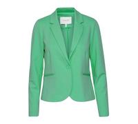 b.young BYRizetta Damen Blazer Jackenblazer Anzugsblazer mit Stretch Reverskragen 1-Knopf-Form Paspeltaschen Slim fit, Größe:40, Farbe:Ming Green (165930)