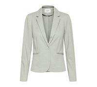 b.young BYRizetta Damen Blazer Jackenblazer Anzugsblazer mit Stretch Reverskragen 1-Knopf-Form Paspeltaschen Slim fit, Größe:42, Farbe:Iceberg Green Melange (1658081)