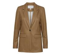 Jackenblazer B.YOUNG "Jackenblazer BYRizetta" Gr. 36, braun (toasted coconut mix) Damen Blazer (32536617-36) toasted coconut mix