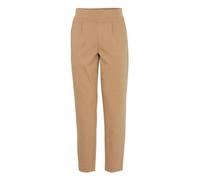 b.young BYRIZETTA Damen Hose Stoffhose Pants Eingrifftaschen Regular fit, Größe:L, Farbe:Woodsmoke Melange (1713211)