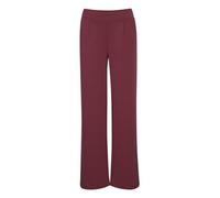 b.young BYRIZETTA Wide Pants 2 Damen Hose Stoffhose mit Stretch Wide Leg weites Bein mit elastischem Bund und Bundfalten, Größe:S, Farbe:Port Royale (191627)