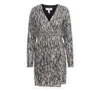 Abendkleid B.YOUNG "Abendkleid BYSOLIA AOP DRESS -" Gr. L, cement camo mix Damen Kleider (29018121-L) cement camo mix