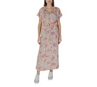 B.young Rosa V-Ausschnitt Baumwollkleid für Frühling/Sommer - Größe: 36
