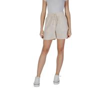 B.young Sommer-Shorts Damen Beige Baumwolle - Größe: 40