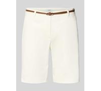 B.Young Straight Fit Bermuda mit Gesäßtaschen Modell 'Days' in Offwhite, Größe 46