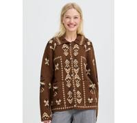 B.Young Strickjacke BYORLI Damen Polyamid braun, M