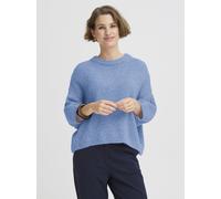 B.Young Strickpullover halbarm BYOTIA Damen blau, M
