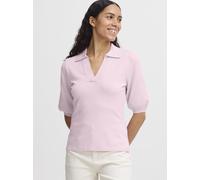 B.Young Strickpullover kurzarm BYMMORLA Damen Viskose rosa, L