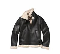 B3 Lammfell-Jacke Mey & Edlich Braun 27 Herren