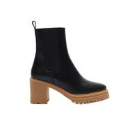 BA&SH Bottines Bi Couleur Clare Noir Größe: 41 | Stiefel Outlet | Damen