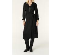 BA&SH Robe Iris Noir Größe: S | Midikleider Outlet | Damen | Violett