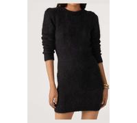 BA&SH Robe Tunia Noir Größe: L | Minikleider Outlet | Damen
