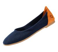 Baabuk Wool Ballerina Damen Freizeitschuhe blau Größe 37 Lifestyle