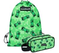 BAAGL 2 SET CREEPER Jungen Schulset, grün, größe os