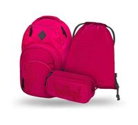 Coolmate Ruby 3er Set: Rucksack, Etui & Beutel