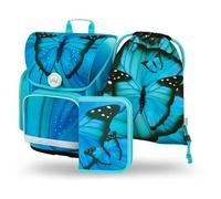 Baagl Ergo Schultaschen-Set Schmetterling