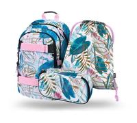 BAAGL 3 SET SKATE LEAFS Schulset, farbmix, größe os