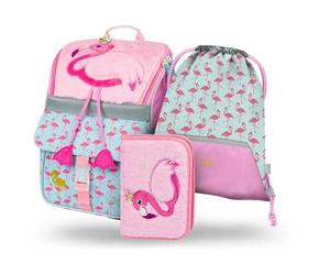 BAAGL 3 SET ZIPPY FLAMINGO Schulset, farbmix, größe os