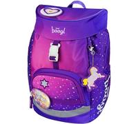 BAAGL AIRY HERZ Schulrucksack, violett, größe os