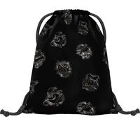 Baagl Turnbeutel - Wasserdichte Schuhbeutel für Kinder, Jungen und Mädchen - Schule und Kindergarten Sportbeutel, Sportrucksack (Harry Potter Hogwarts)