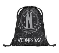 BAAGL WEDNESDAY NEVERMORE Turnbeutel, schwarz, größe os
