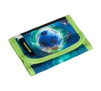 Baagl Brustbeutel Kinder - Geldbörse für Jungen - Geldbeutel, Mini Portemonnaie, Kleingeld Münzbörse (Fußball Ball)