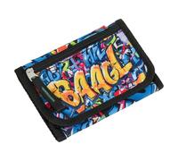 Baagl Brustbeutel Kinder - Geldbörse für Jungen - Geldbeutel, Mini Portemonnaie, Kleingeld Münzbörse (Skatepark)