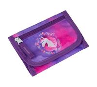 Baagl Brustbeutel Kinder - Geldbörse für Mädchen - Geldbeutel, Mini Portemonnaie, Kleingeld Münzbörse (Pferd)