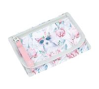 Baagl Brustbeutel Kinder - Geldbörse für Mädchen, Jungen - Geldbeutel, Mini Portemonnaie, Kleingeld Münzbörse (Waschbär)