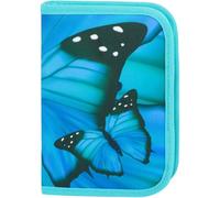 Baagl Federmäppchen für Mädchen - Schüleretui, Federtasche, Federmappe für Schreibwaren - Etui, Federpenal, Schulmäppchen (Butterfly)