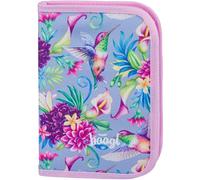Baagl Federmäppchen für Mädchen - Schüleretui, Federtasche, Federmappe für Schreibwaren - Etui, Federpenal, Schulmäppchen (Kolibri)