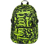 BAAGL CORE LIME Schulrucksack, reflektierendes neon, größe os