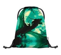 BAAGL DRACHE Turnbeutel, grün, größe os