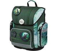 BAAGL ERGO DINO Schulranzen, grün, größe os