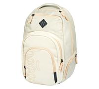 Baagl Ergonomischer Großer Rucksack mit Kühlfach für Damen Herren Teenager mit Laptopfach, Backpack für Studenten, Daypack für Schule, 35 l (Beige)