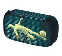 Baagl Federmäppchen für Mädchen - Schulmäppchen für Schreibwaren - Schulsachen Federtasche, Jungen Federmappe, Mäppchen für Schule (Football Player)